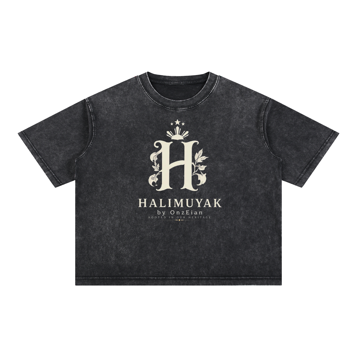 Vintage Halimuyak Wash Boxy Cotton T-Shirt