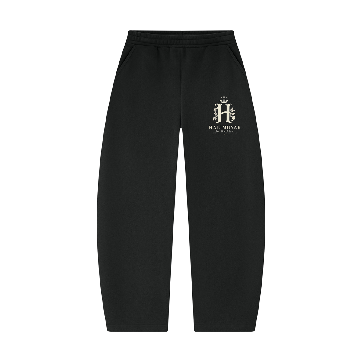 Unisex Barrel Leg Sweatpants