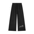 Halimuyak Unisex Vintage Wash Raw Edge Sweatpants